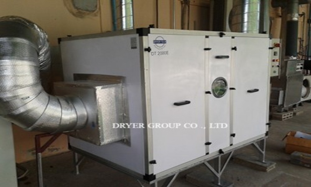 ควบคุมห้องบรรจุชุดตรวจสอบ ทางการแพทย์ เช่น ตรวจสอบหาสารเสพติด DRYER TECH MODEL: DT-2000E