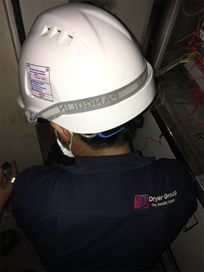 Electric installation work